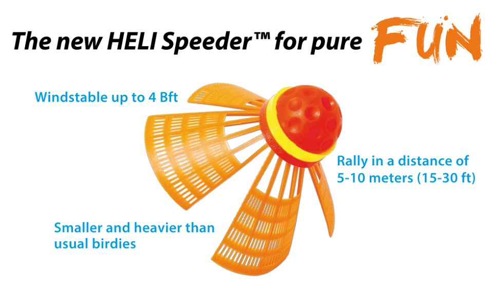 Speedminton Heli-Speeder